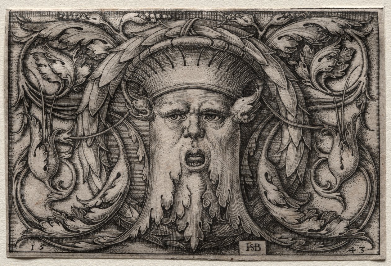 La maschera da Hans Sebald Beham