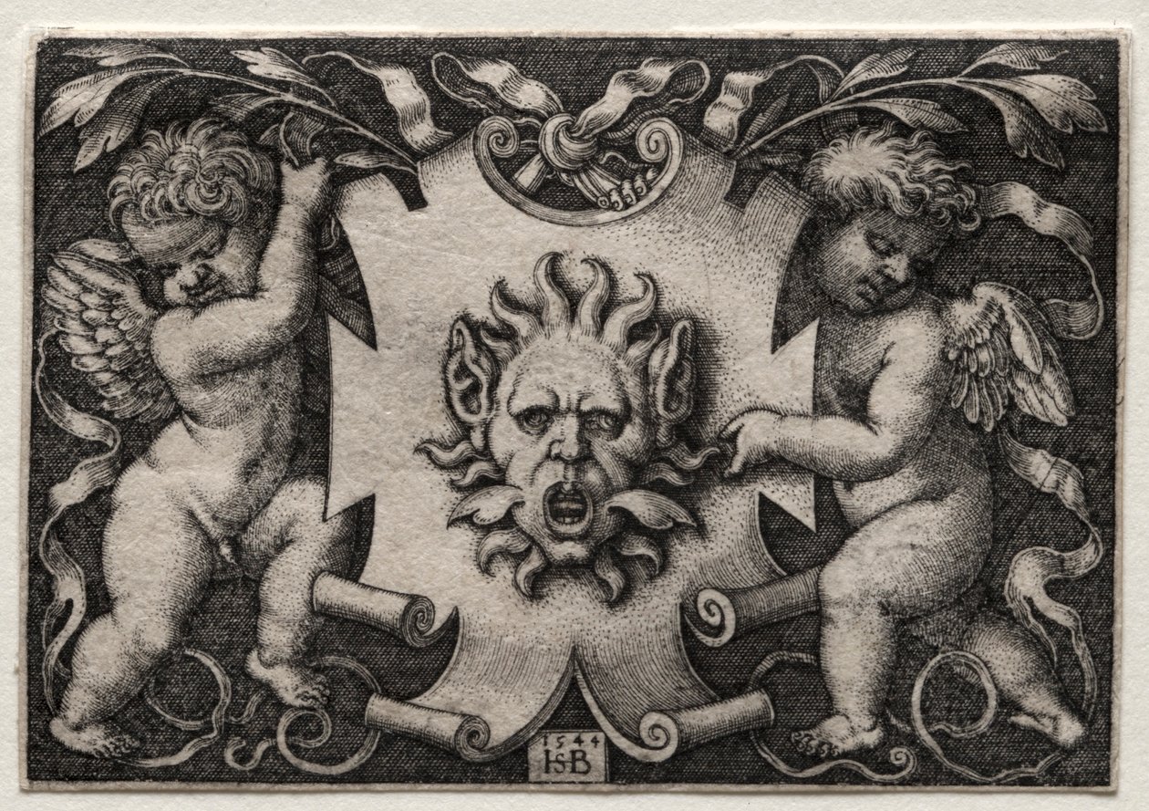 Vignetta al Mascherone, 1544 da Hans Sebald Beham