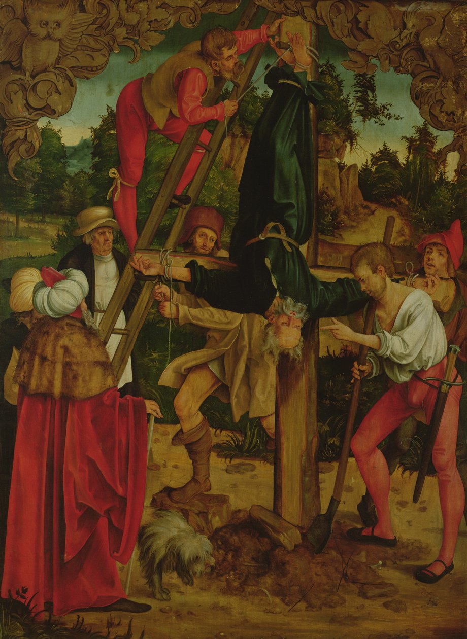 Crocifissione di San Pietro da Hans Suess Kulmbach