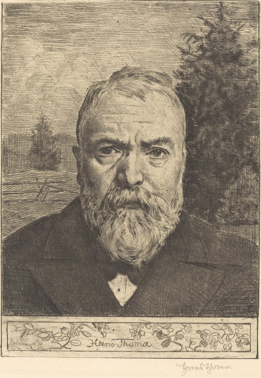 Autoritratto II da Hans Thoma