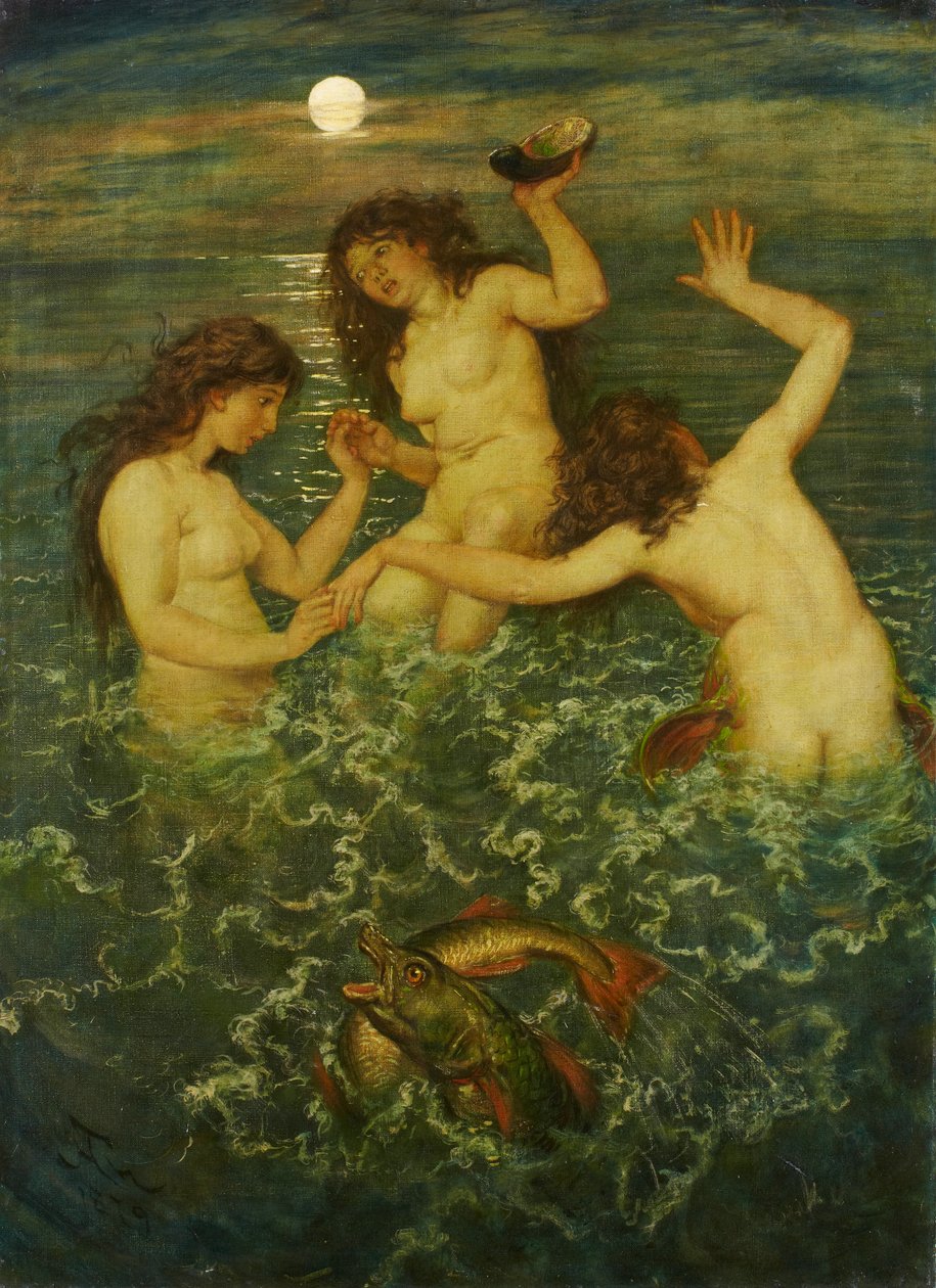 Tre sirene da Hans Thoma