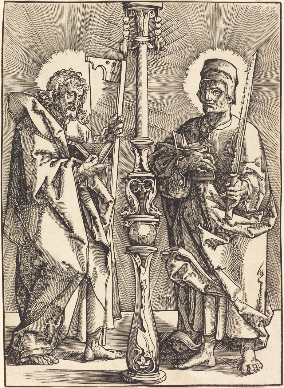 San Giacomo il Minore e San Simone da Hans Vischer