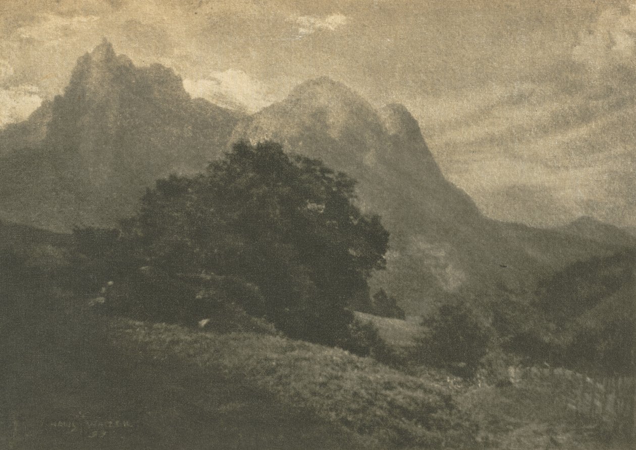 Paesaggio Montano da Hans Watzek