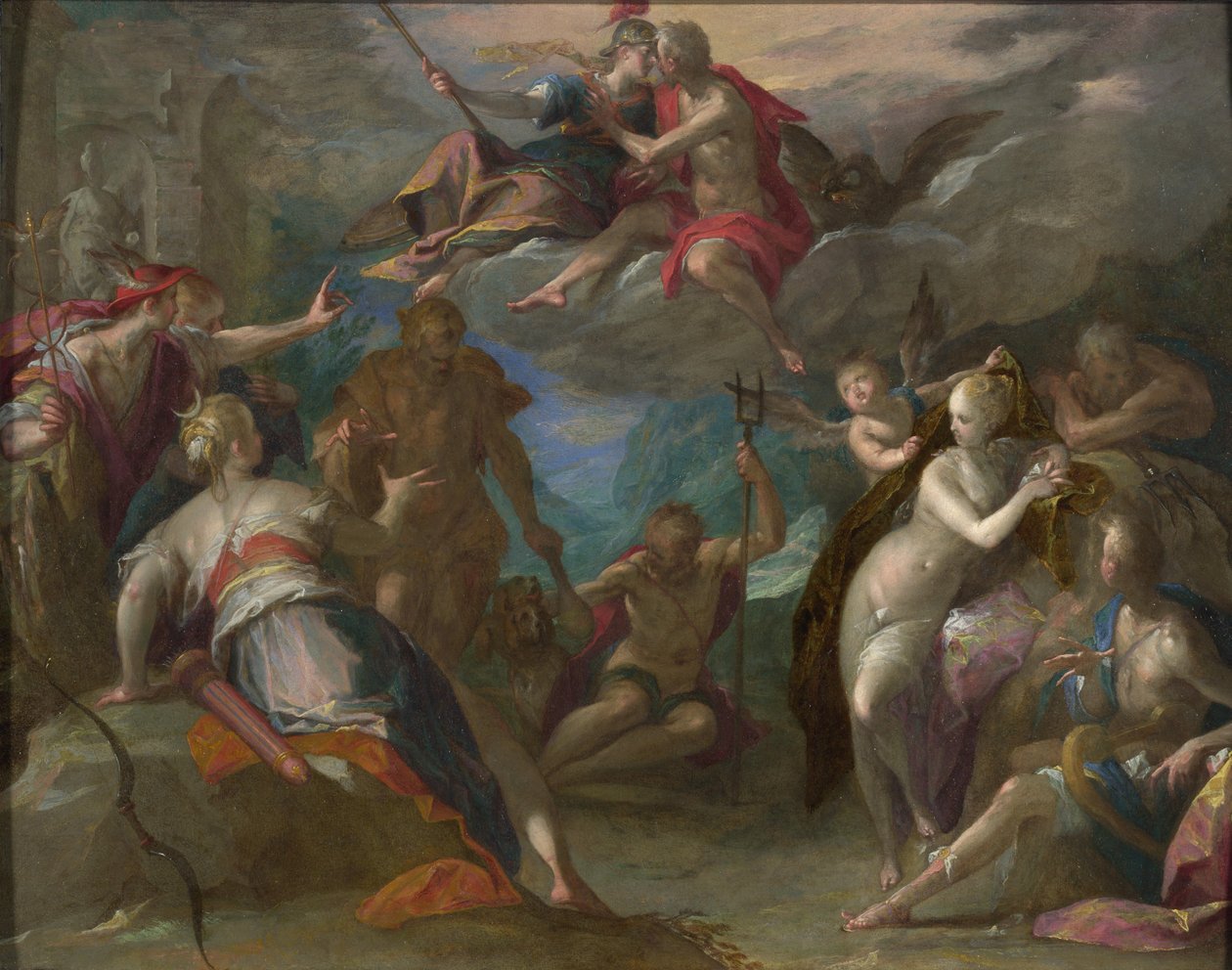 Lo stupore degli dei, 1590s da Hans von Aachen