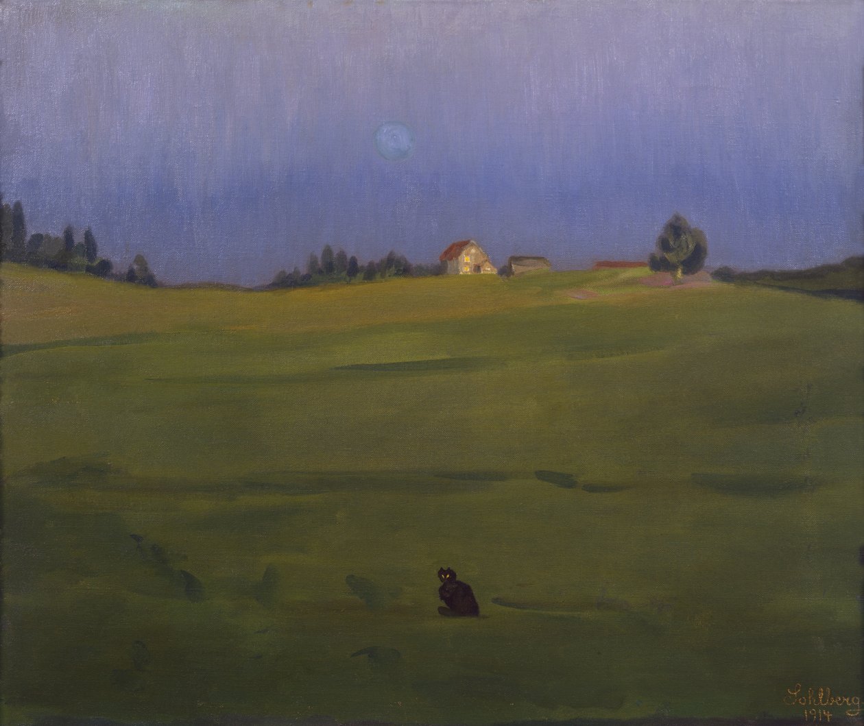 Strada di campagna da Harald Oscar Sohlberg
