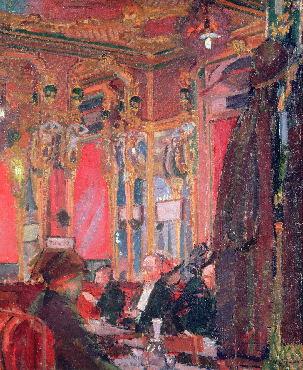 Il Café Royal, 1912 da Harold Gilman