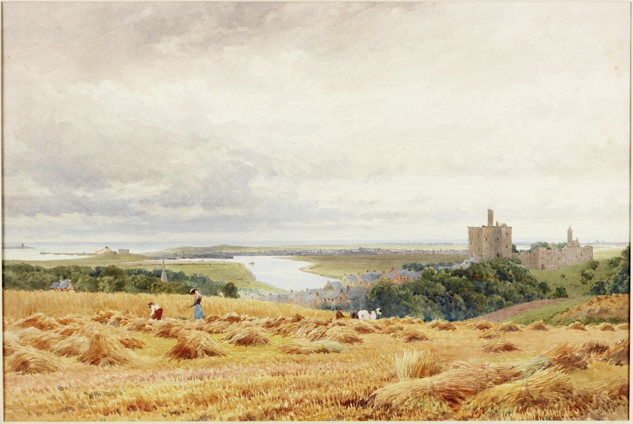 Castello di Warkworth da Harold Palmer