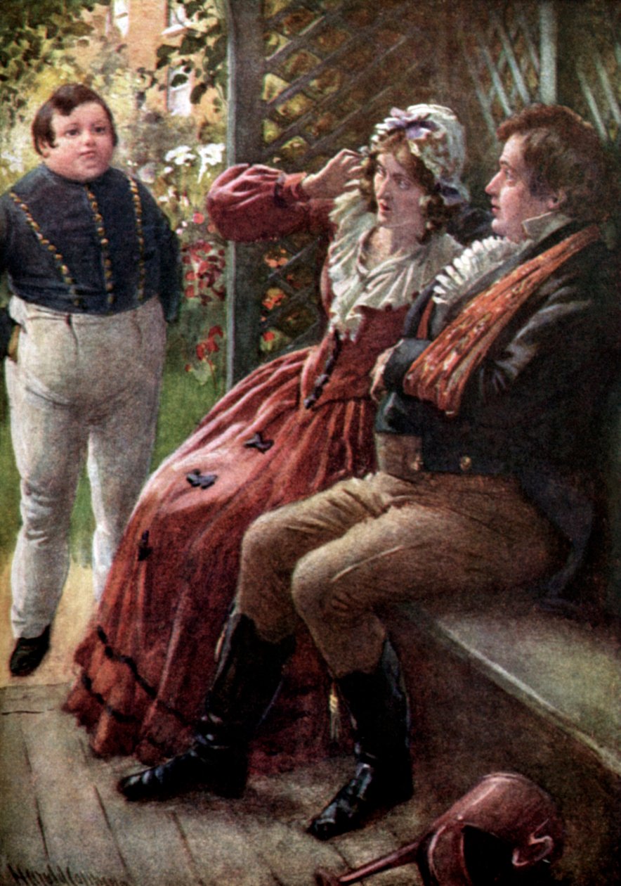Il Circolo Pickwick da Harold Copping