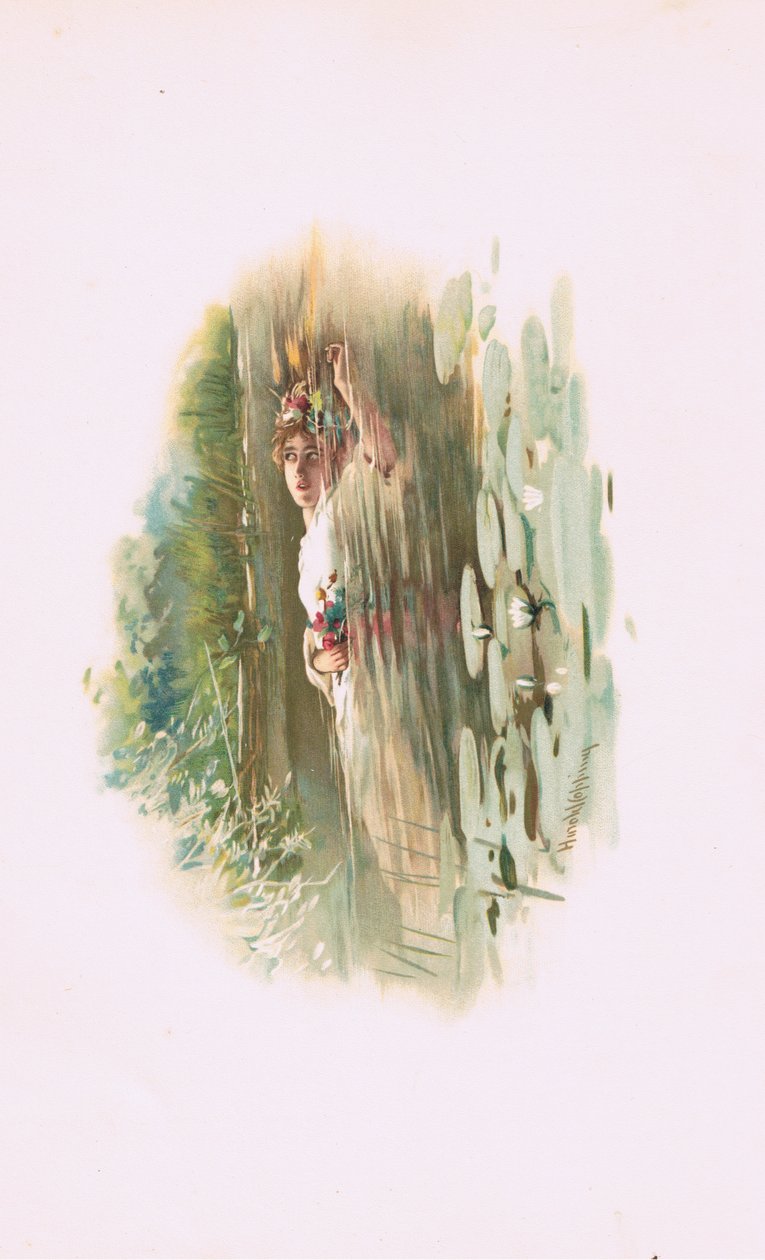 Ofelia (illustrazione da Amleto) da Harold Copping