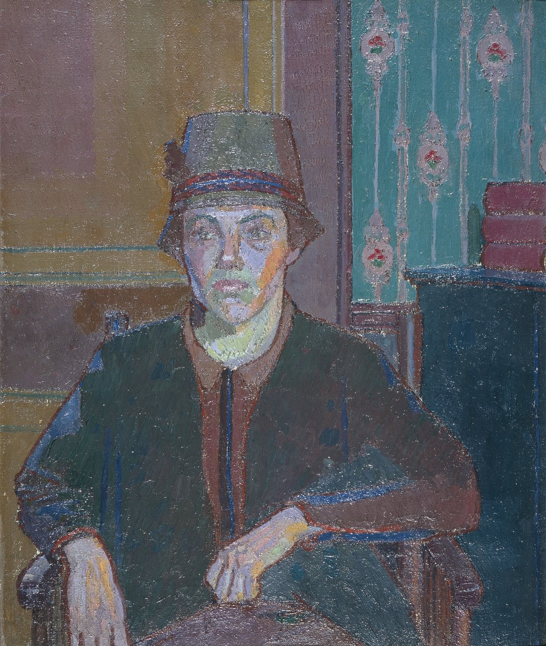Una signora da Harold Gilman