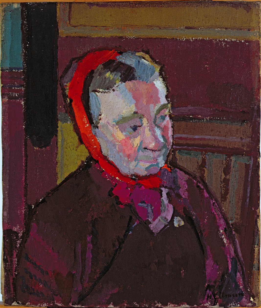 Ritratto di Mrs Mounter da Harold Gilman