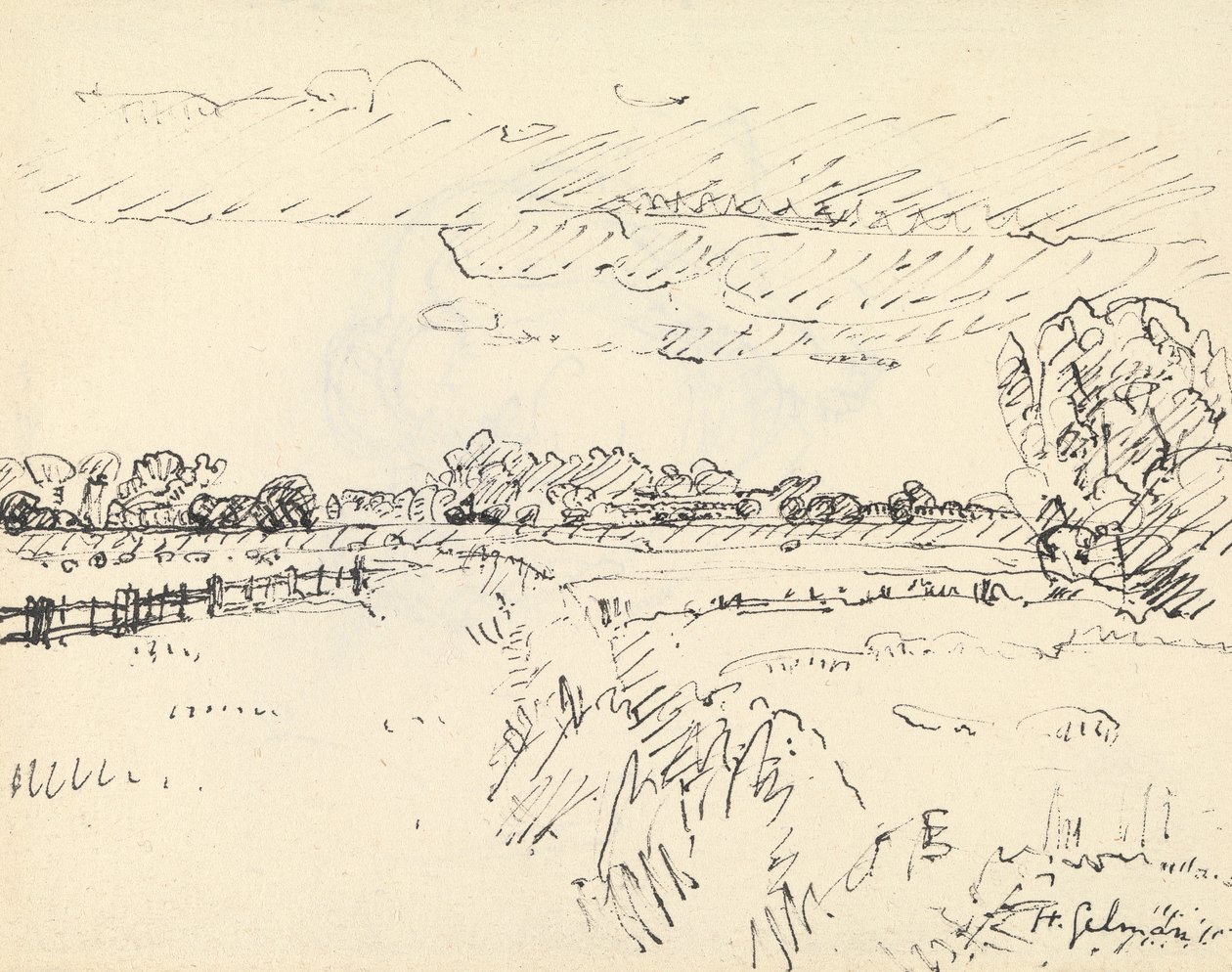 Romney Marsh da Harold Gilman