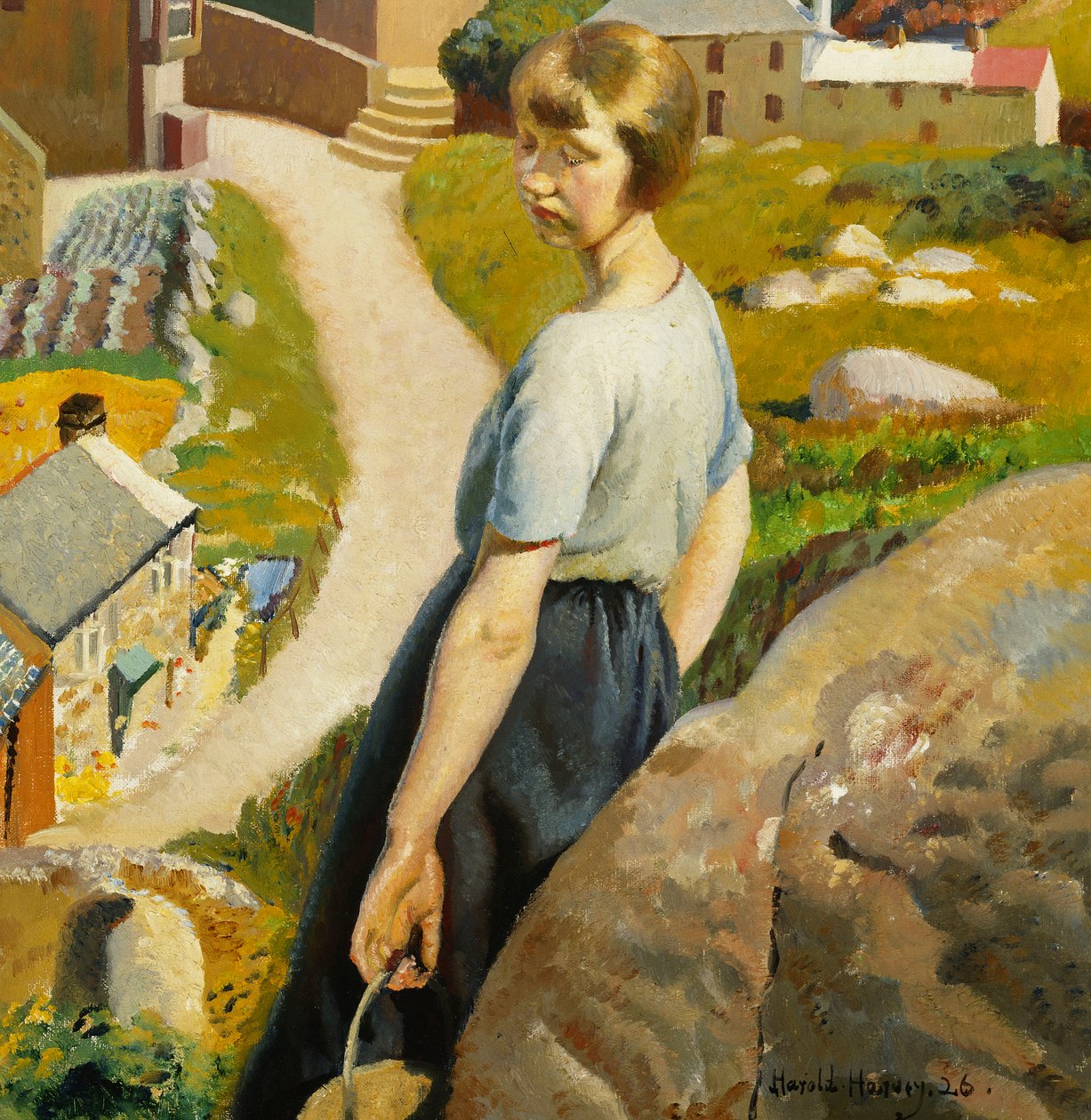 La Ragazza, Zennor da Harold Harvey