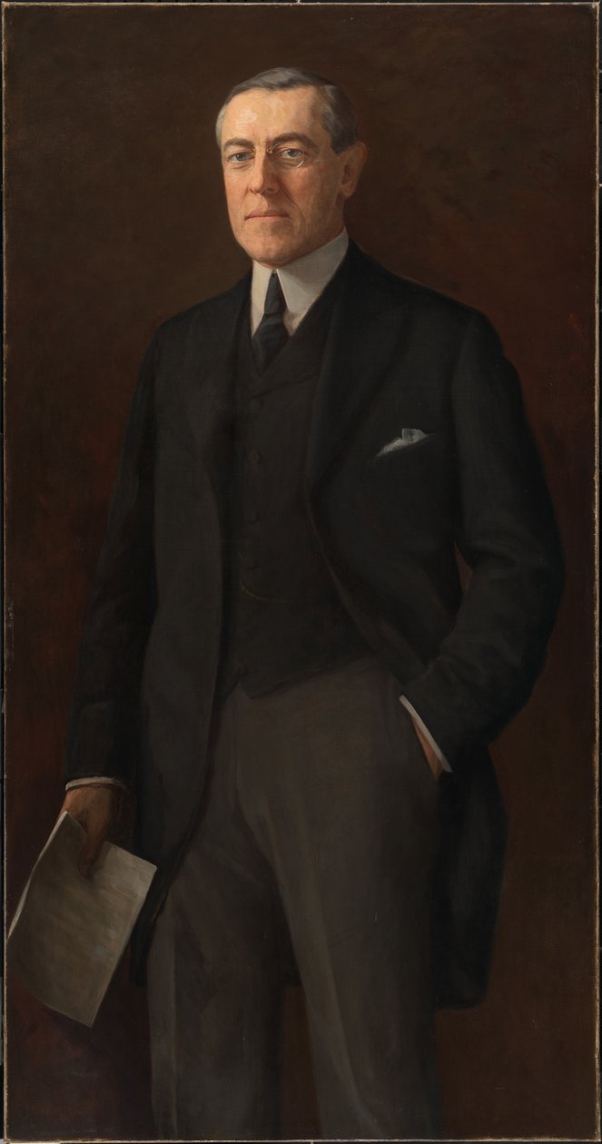 Woodrow Wilson, 1919 da Harriet Anderson Stubbs Murphy