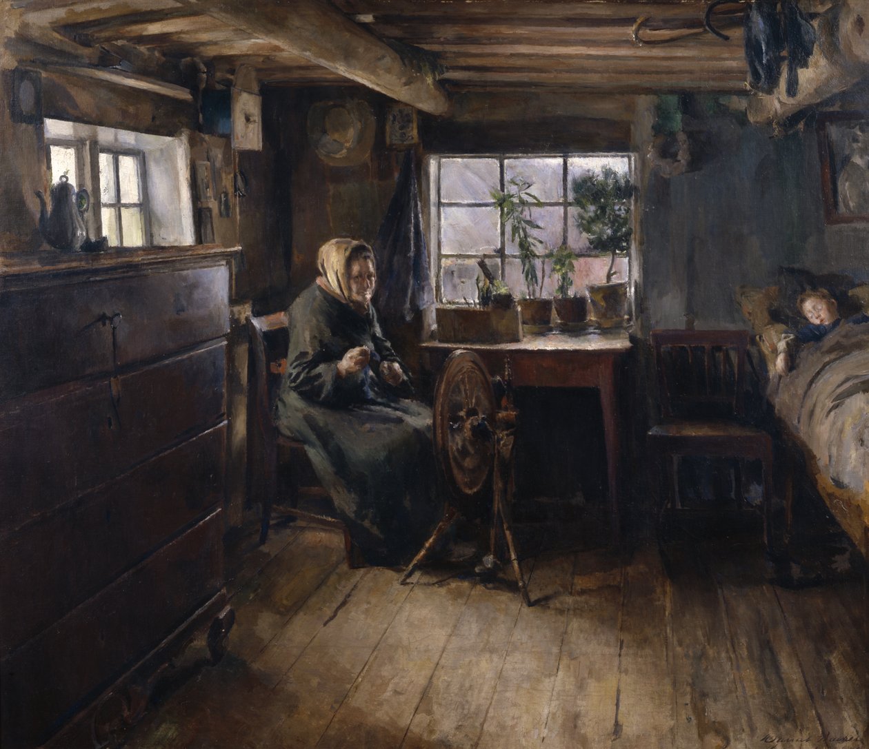 Dalla nonna da Harriet Backer
