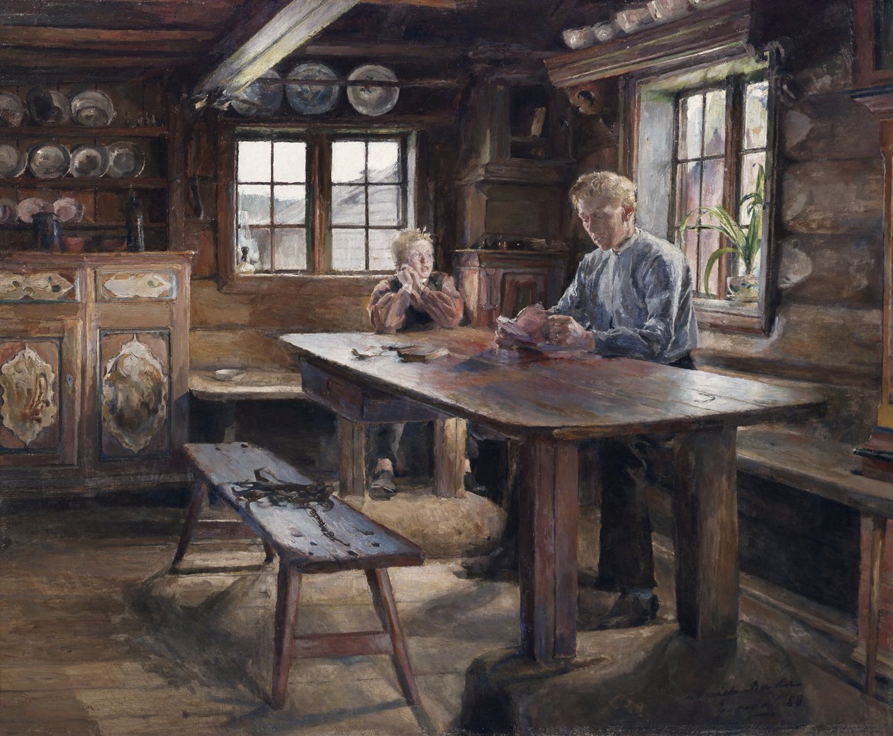 Interno, compiti a casa da Harriet Backer