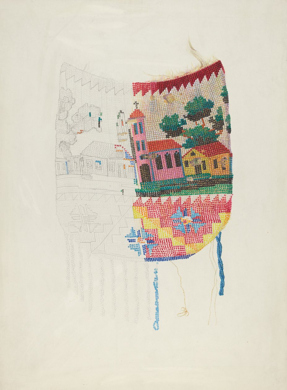 Ricamo su borsa da Harriette Gale