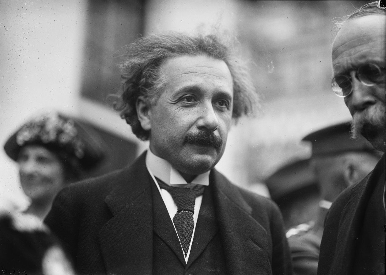 Albert Einstein, Washington, c.1922 da Harris & Ewing