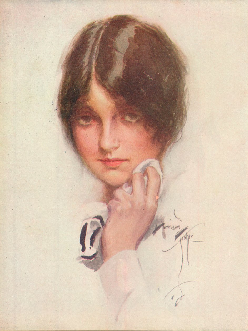 Uno studio, c1914, 1914 da Harrison Fisher
