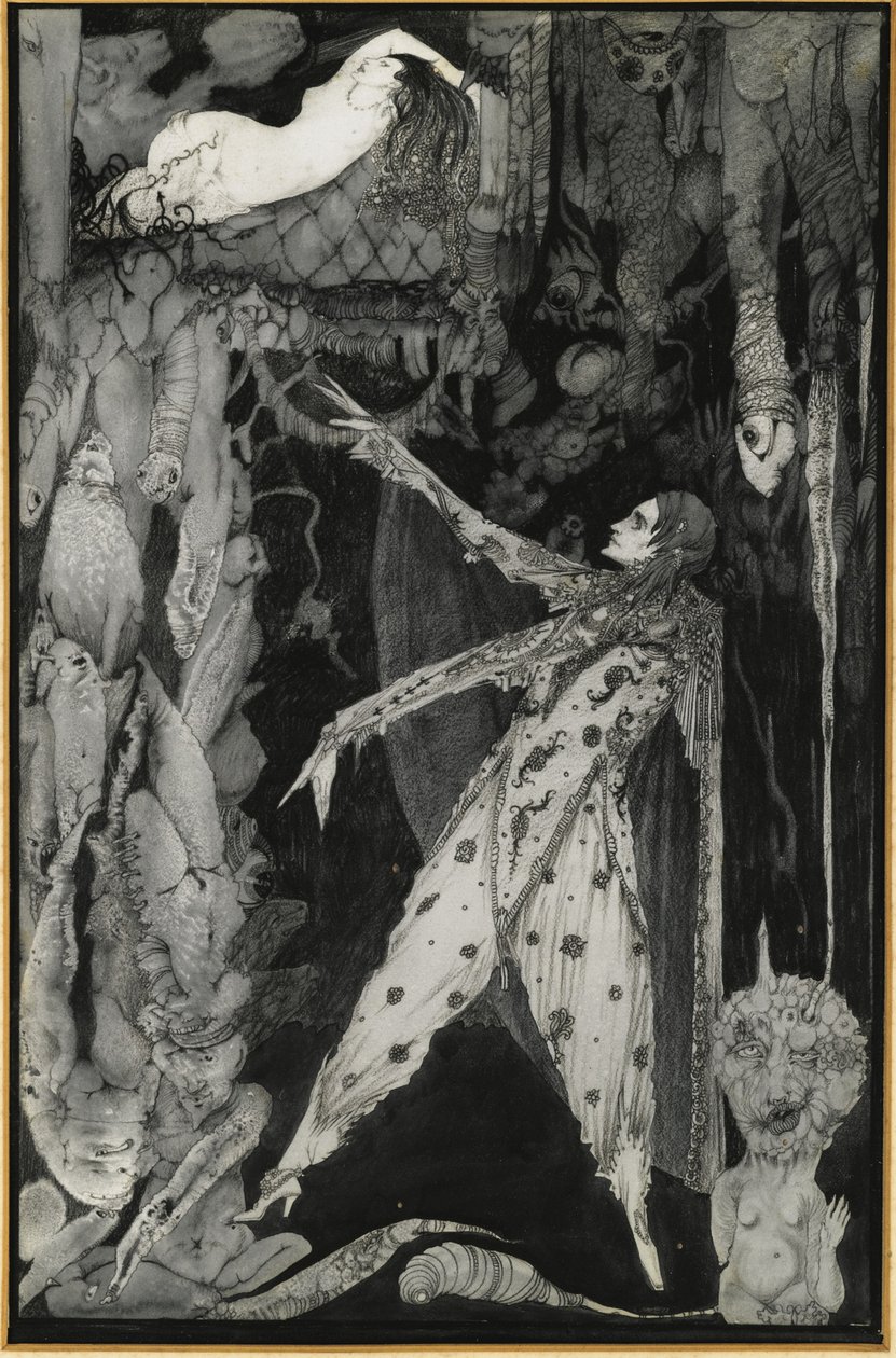 Illustrazione al Faust di Goethe, 1924-1925 da Harry Clarke