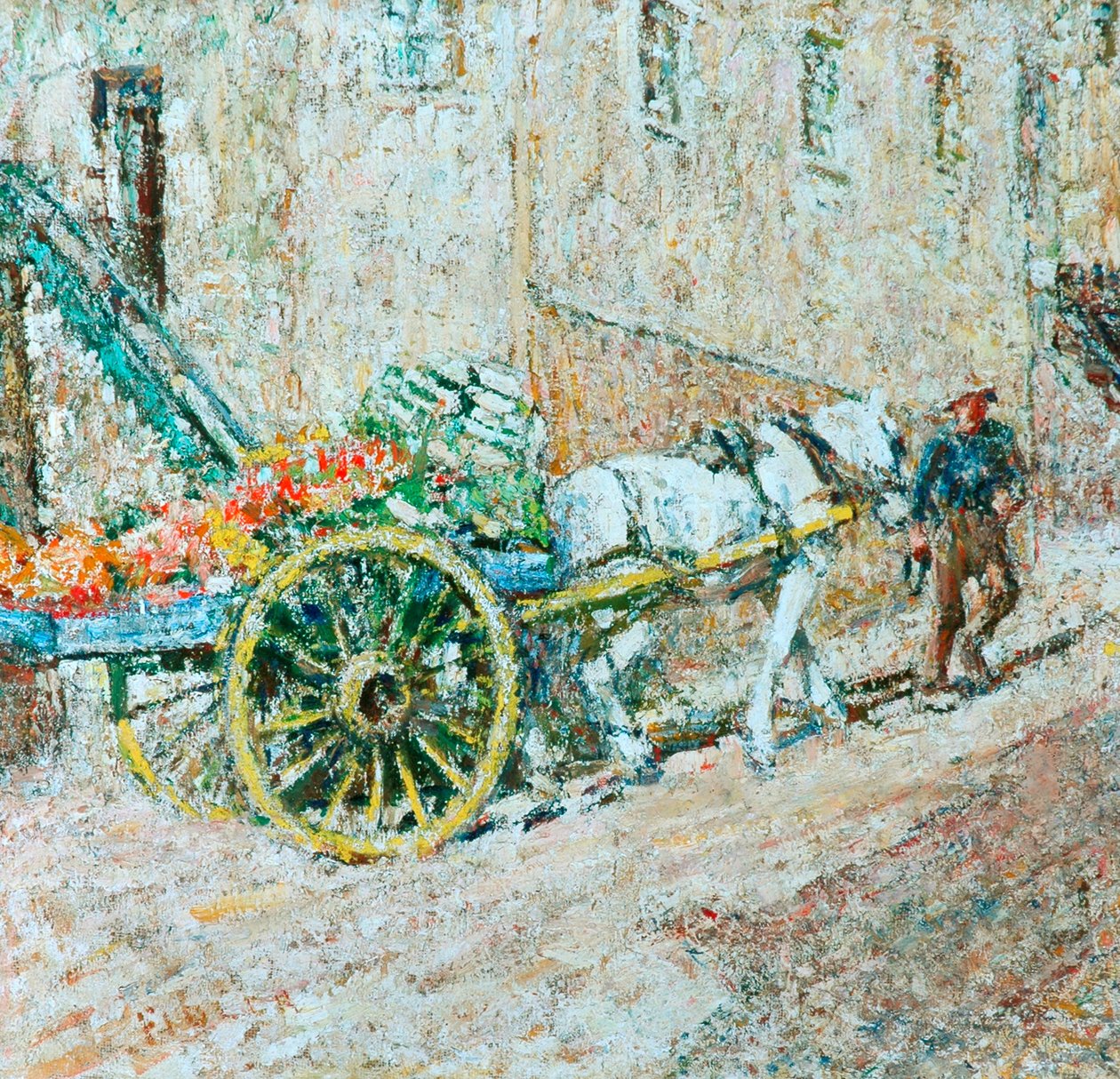 Il carretto della frutta da Harry Fidler