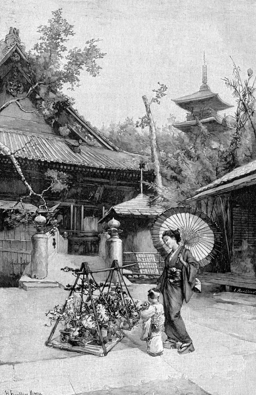 Un giardino a Tokyo da Harry Humphrey Moore
