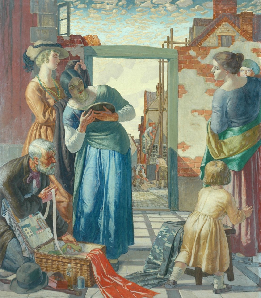 Il Venditore ambulante, c.1924 da Harry Morley