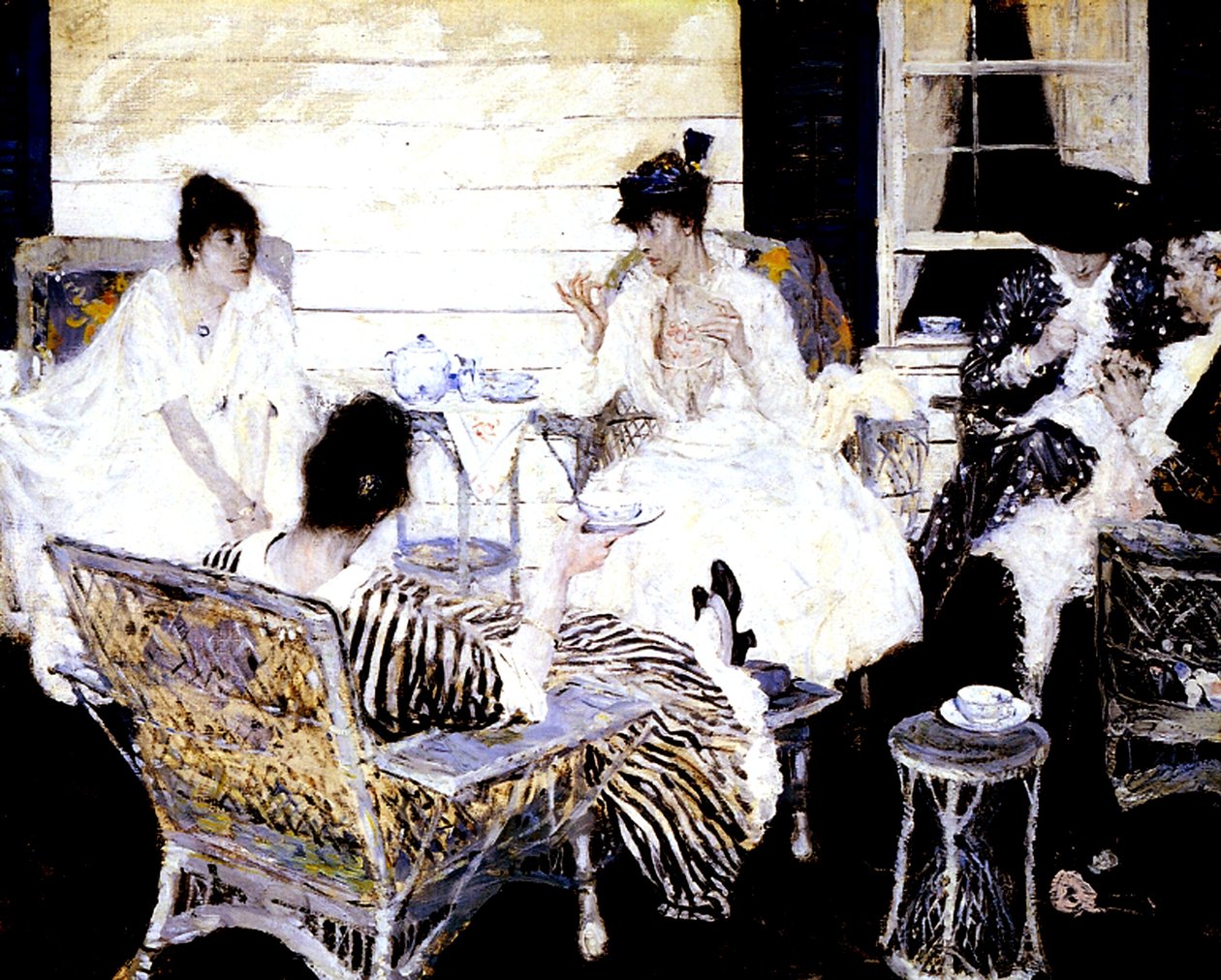 Il tè delle cinque da Harvey T. Dunn