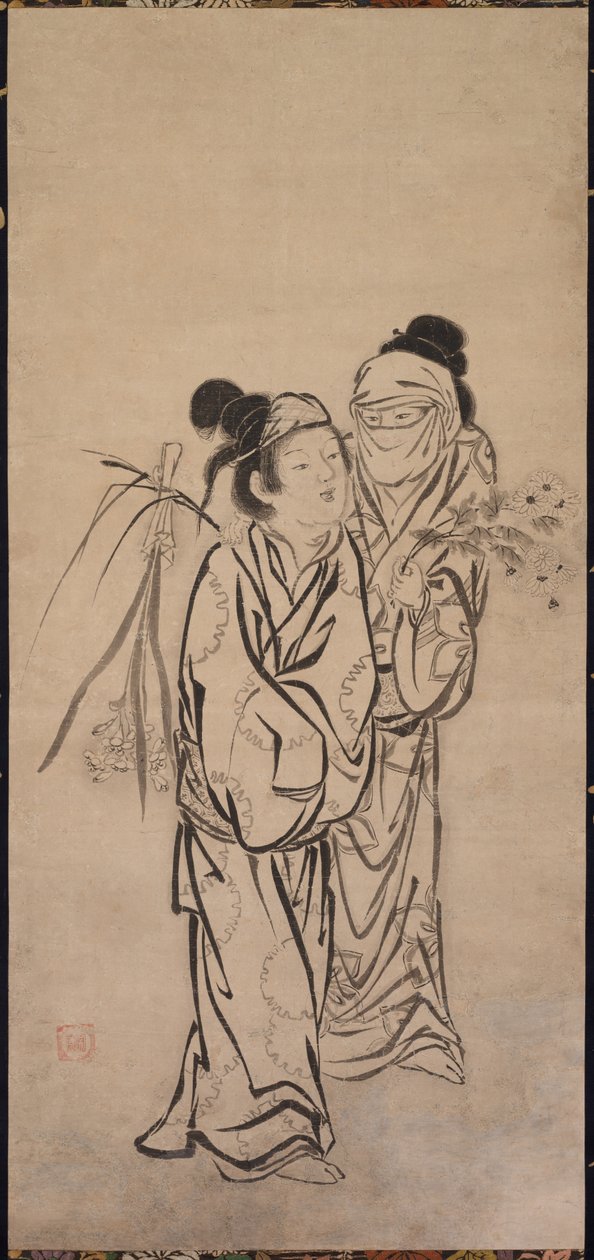 Una coppia da Hasegawa Soen