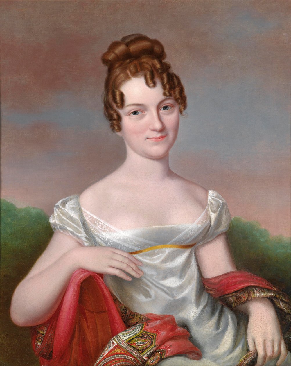 Ritratto di una giovane dama da Heinrich Abel Seyffert