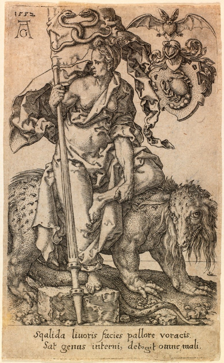 Invidia da Heinrich Aldegrever