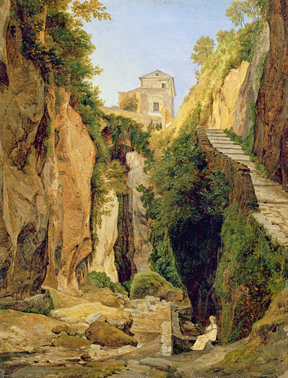 Burrone a Sorrento da Heinrich Reinhold