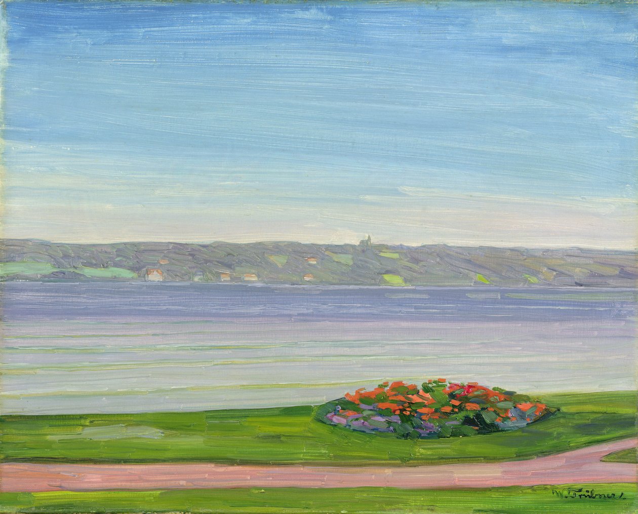 Starnberger See, 1911 da Heinrich Wilhelm Truebner