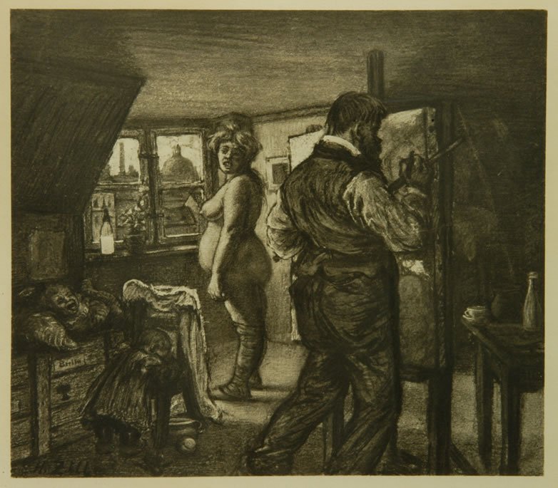 Il modello da Heinrich Zille