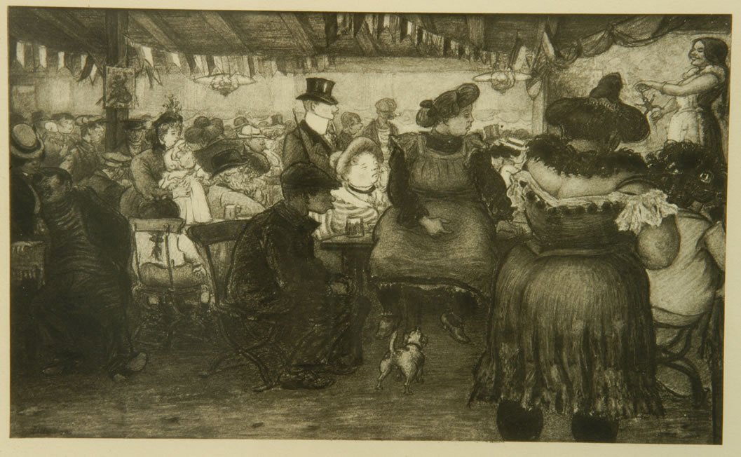 Nella taverna da Heinrich Zille