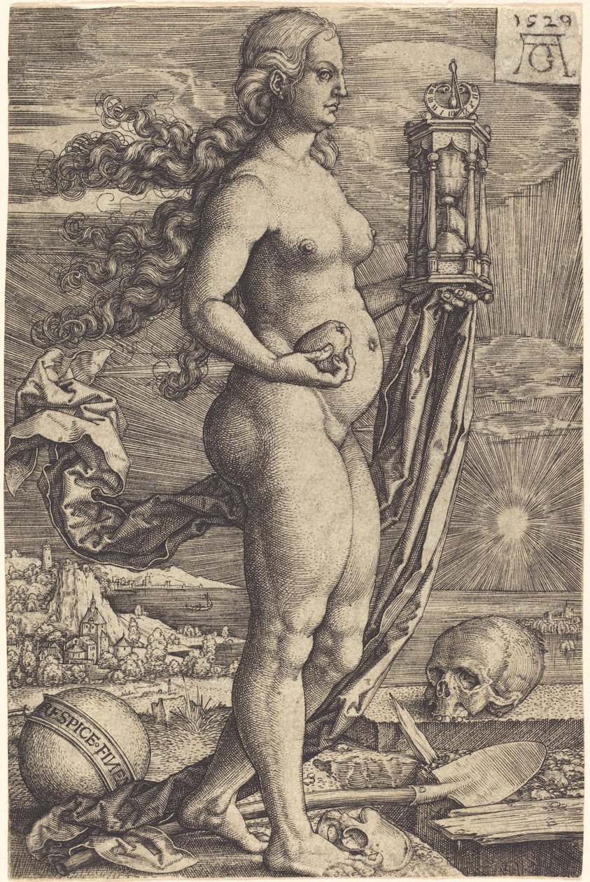 Commemorazione dei morti da Heinrich Aldegrever