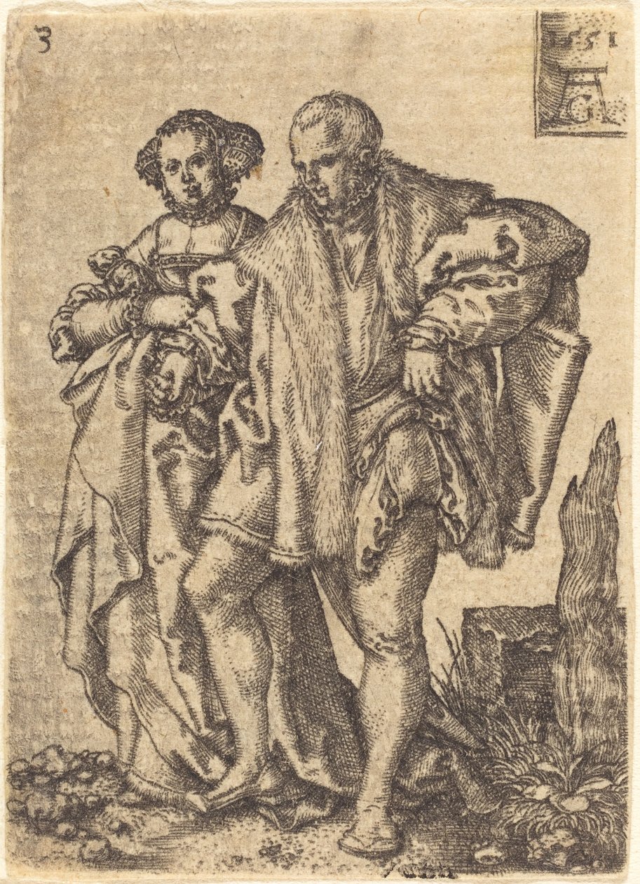 Coppia che Balla da Heinrich Aldegrever