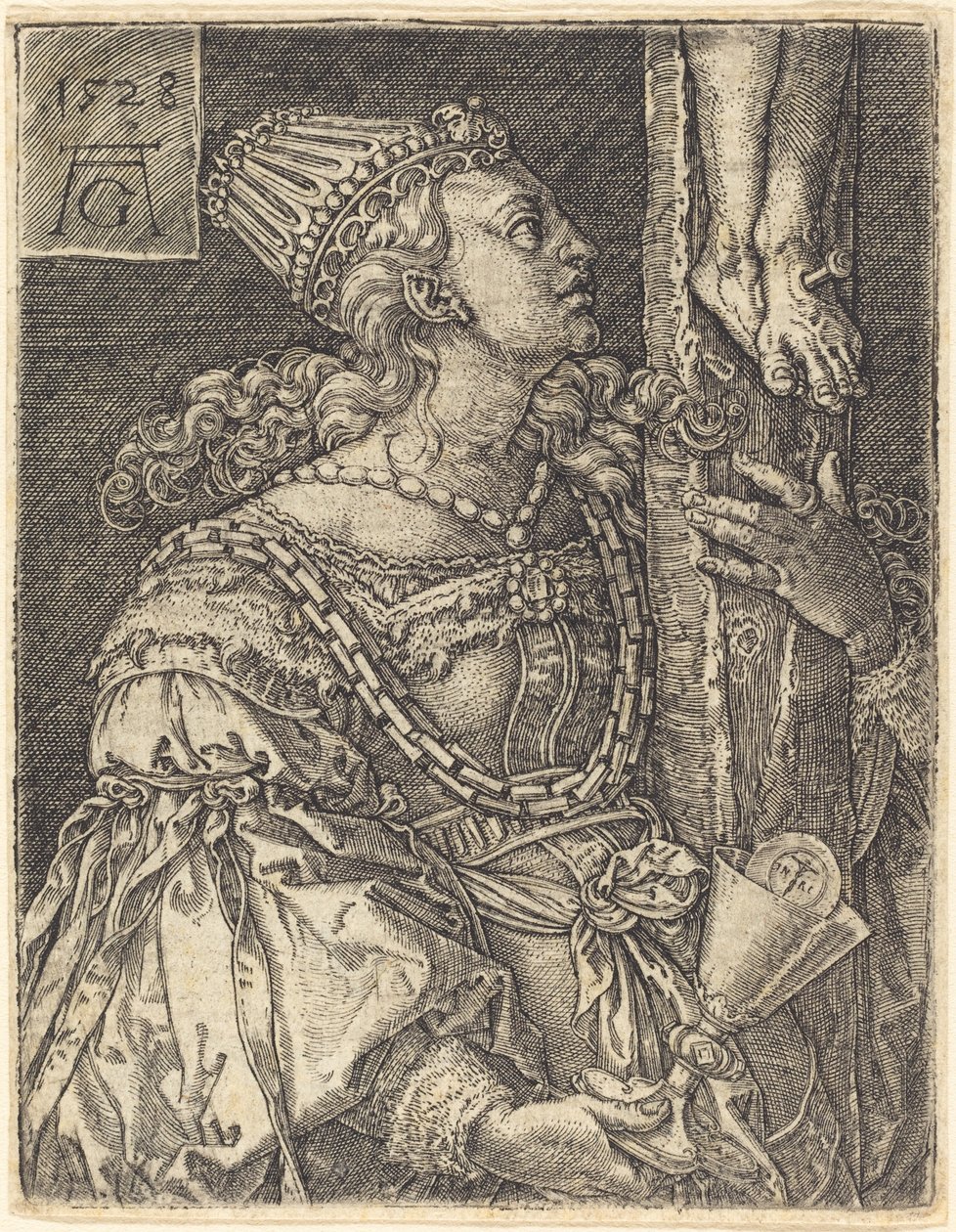Fede, 1528 da Heinrich Aldegrever