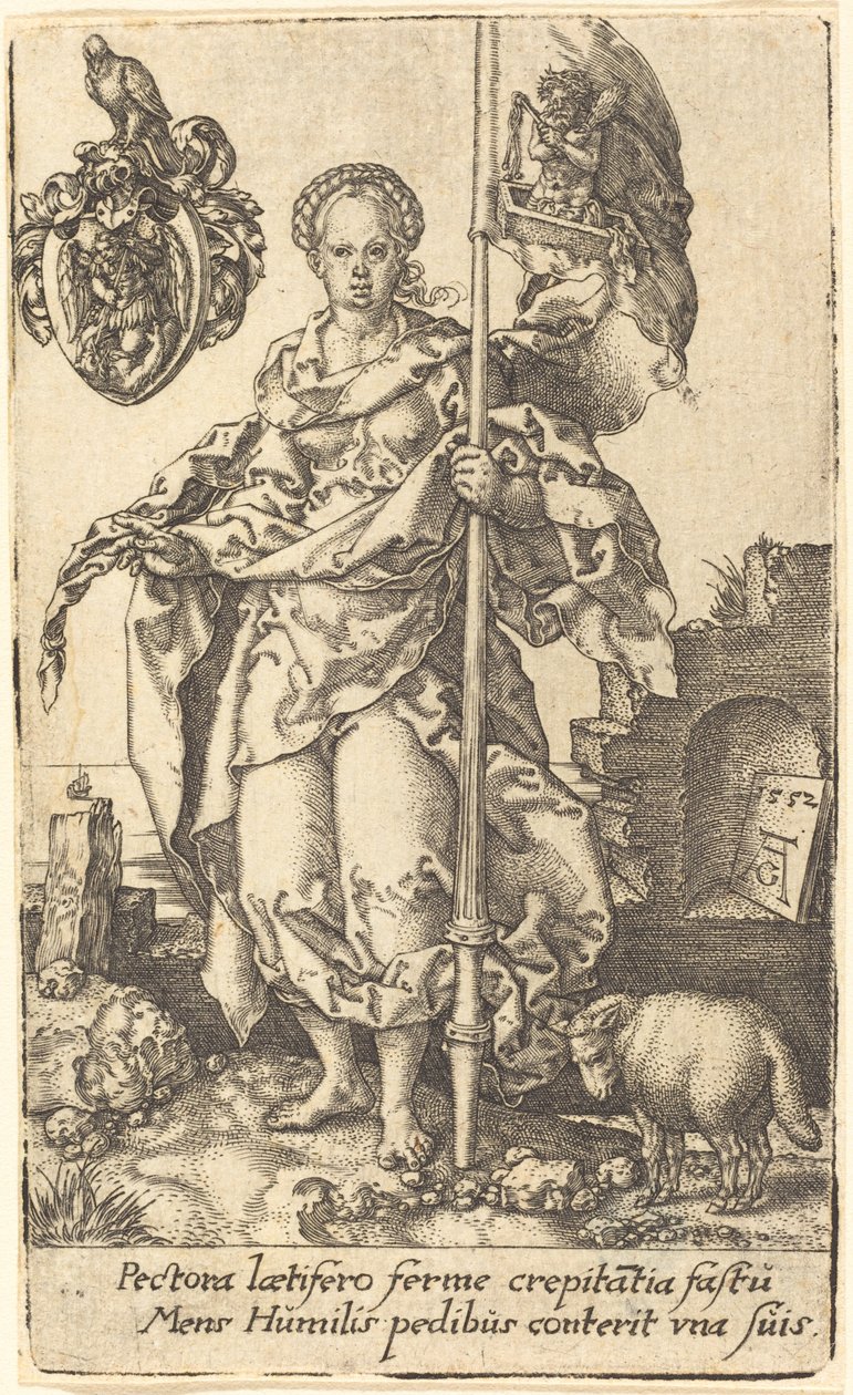 Modestia da Heinrich Aldegrever