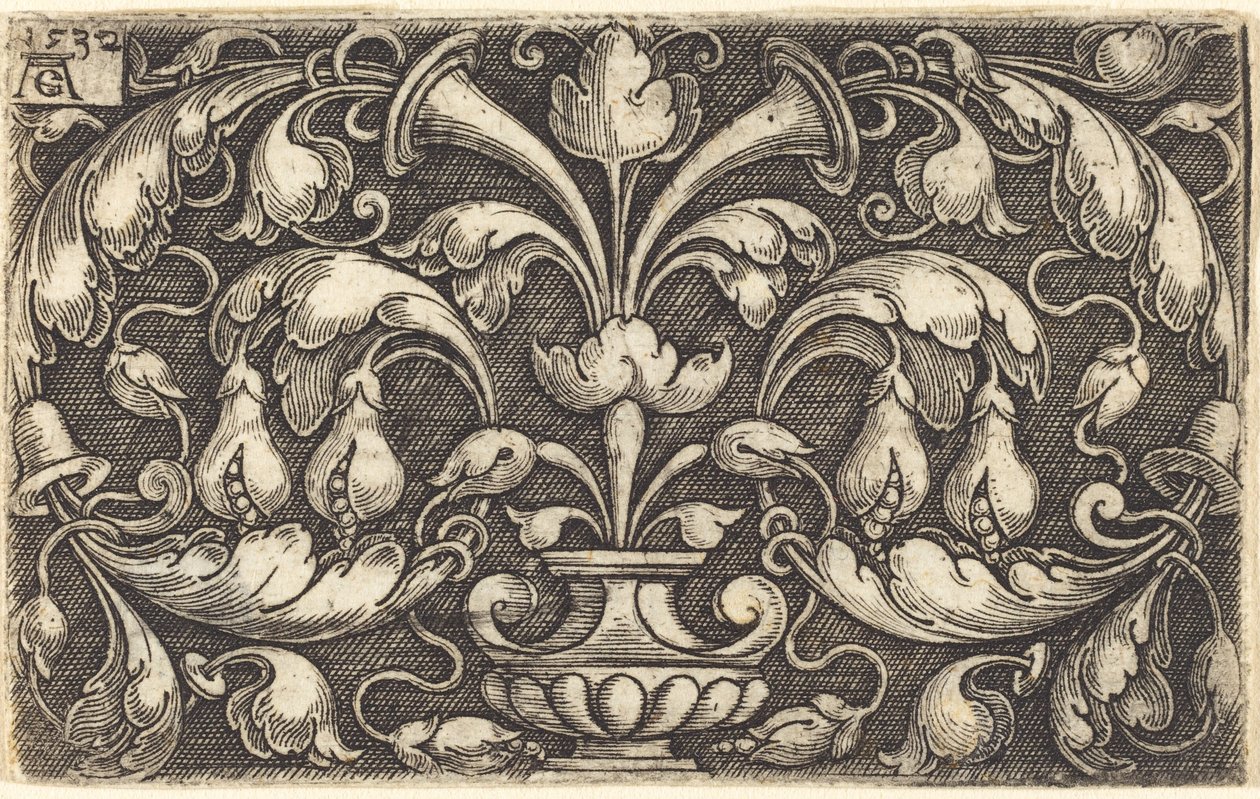 Ornamento, 1532 da Heinrich Aldegrever