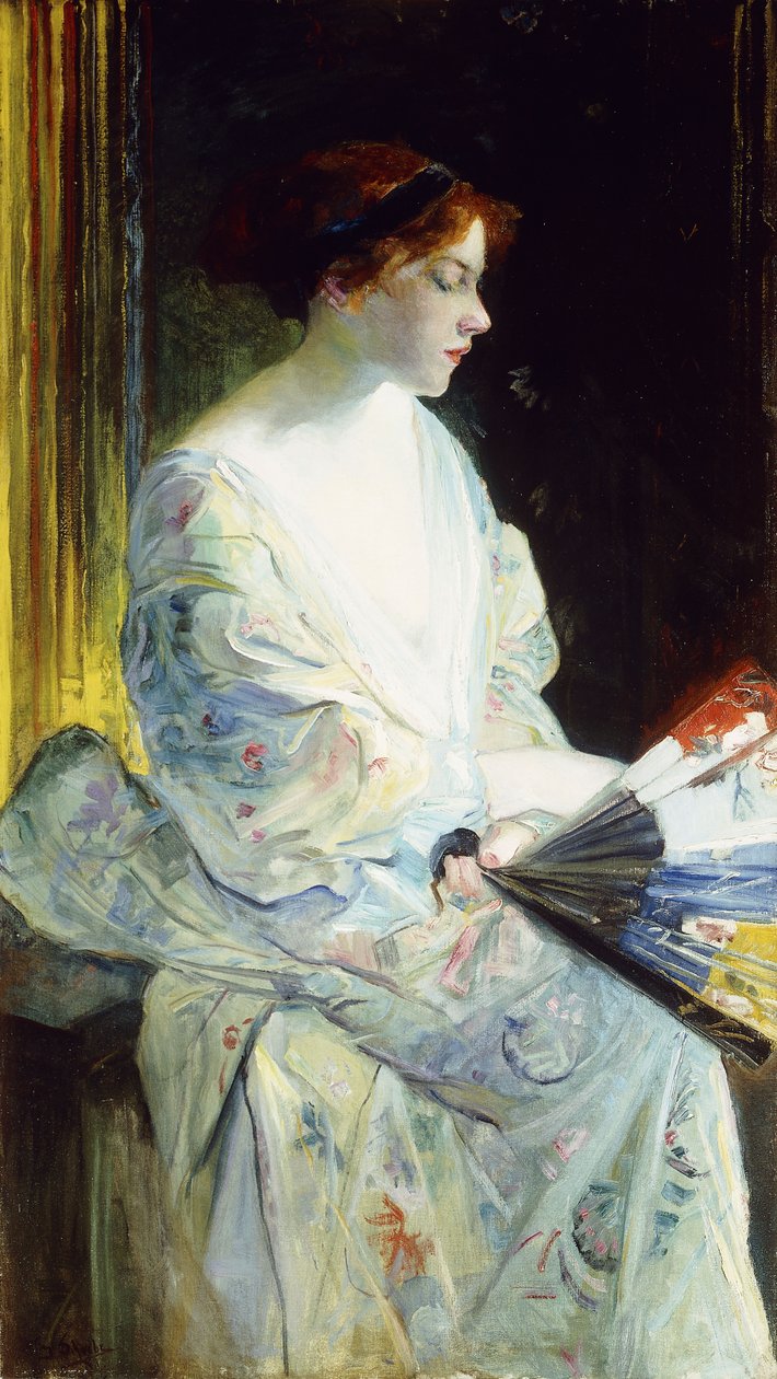 Una donna esotica da Heinrich Augustus Schwabe