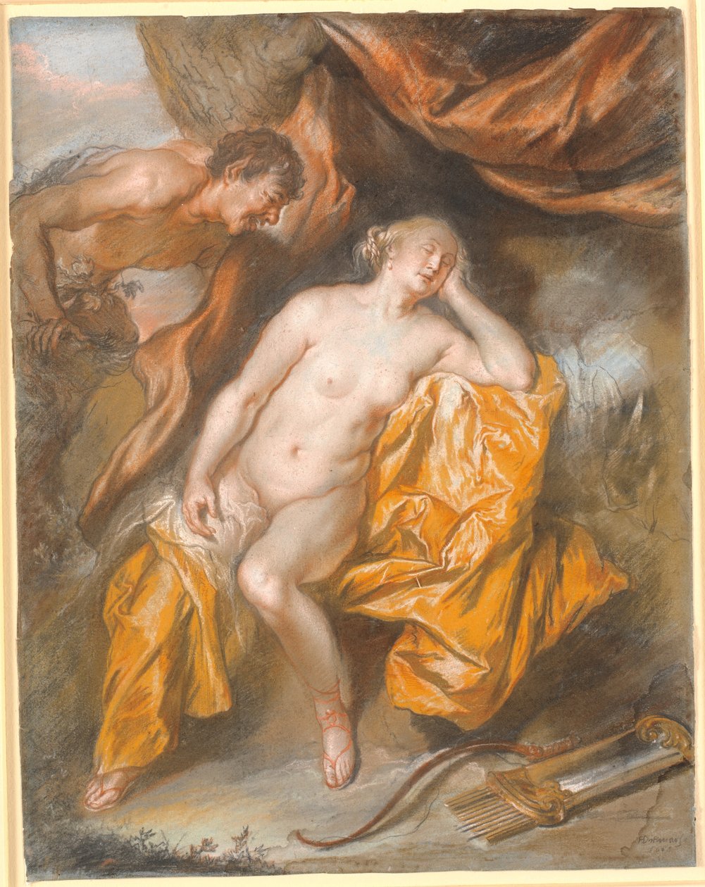Giove e Antiope da Heinrich Dittmers