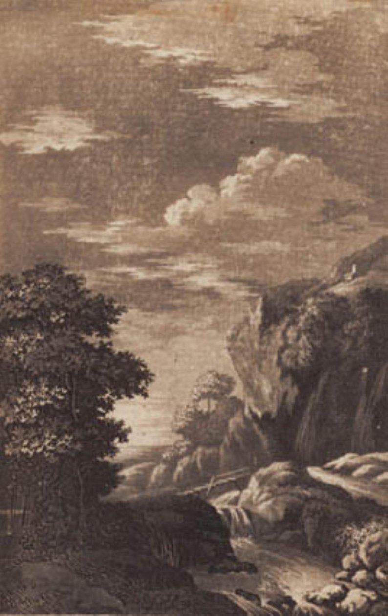 Paesaggio montano da Heinrich Grosch
