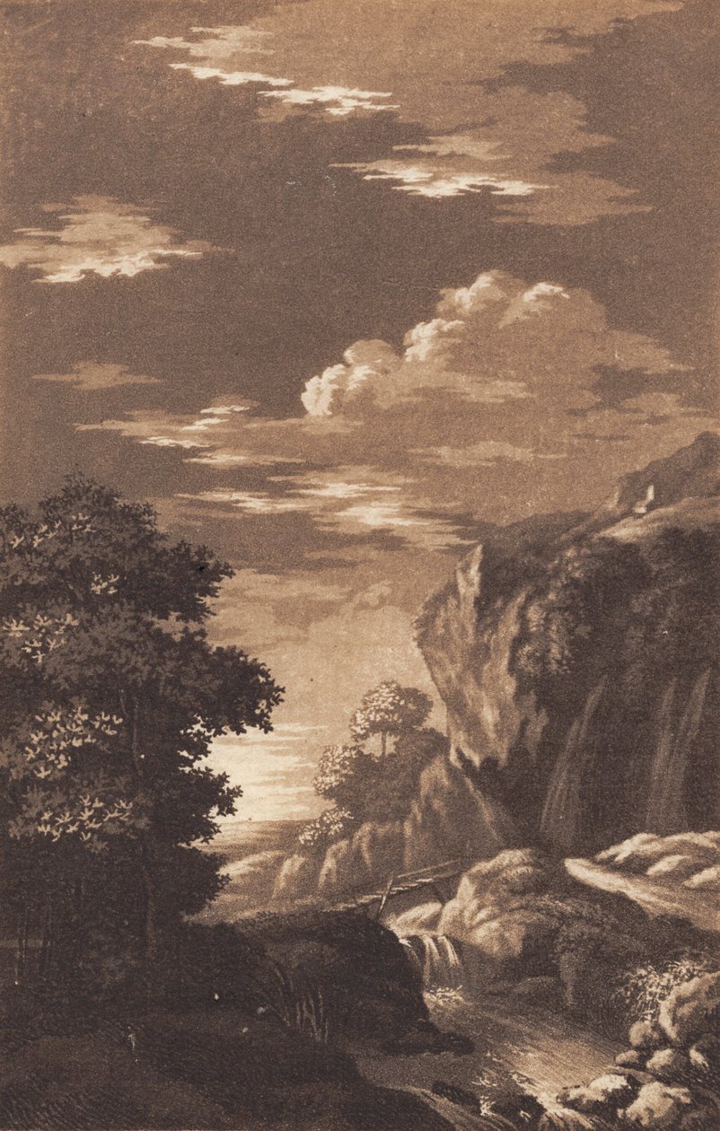 Paesaggio montano da Heinrich Grosch