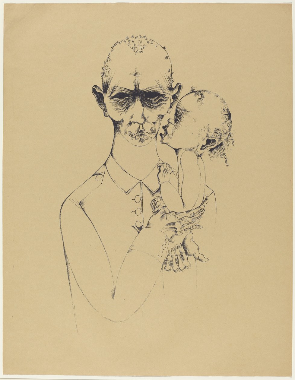 Il Padre da Heinrich Hoerle