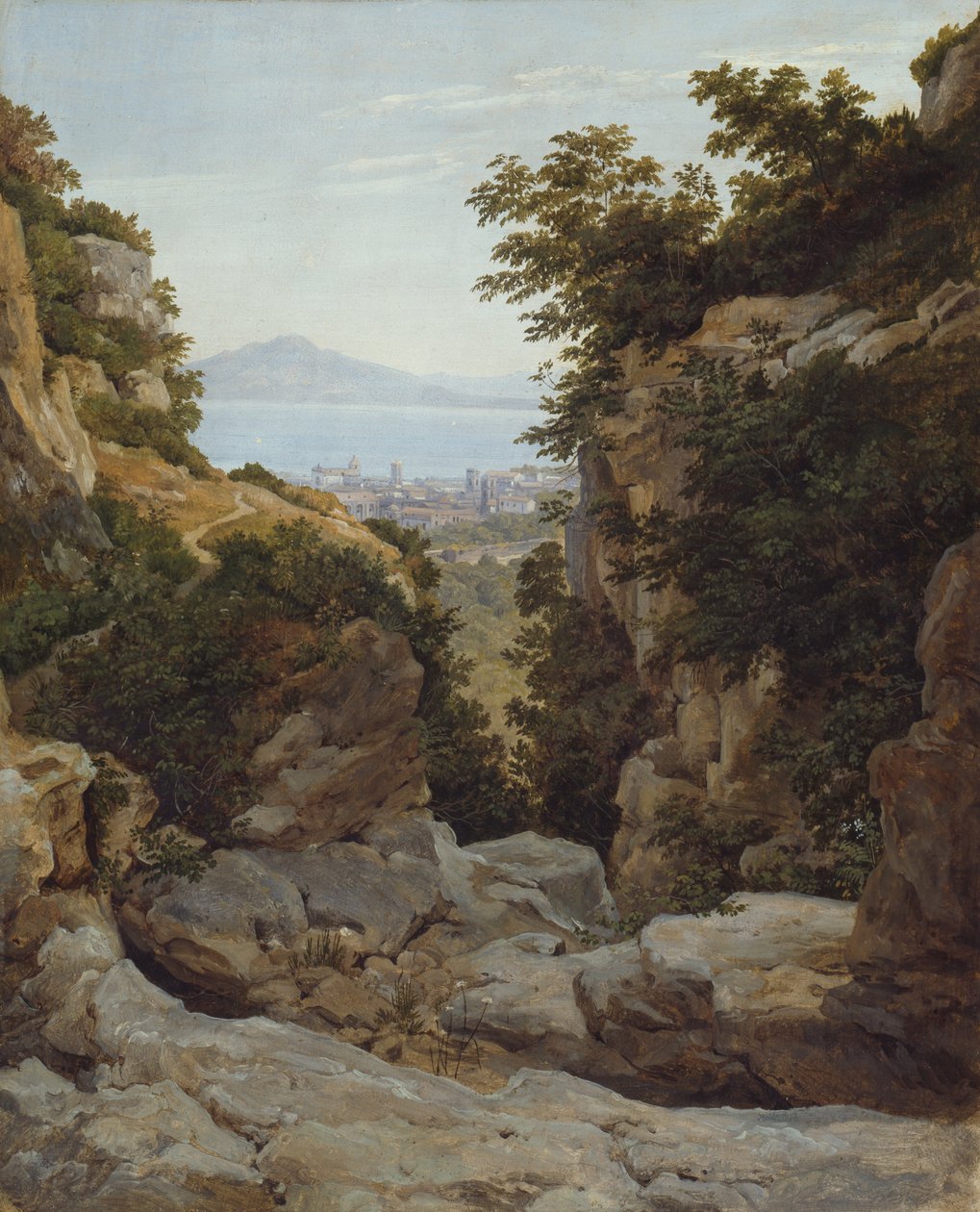 Paesaggio italiano da Heinrich Reinhold