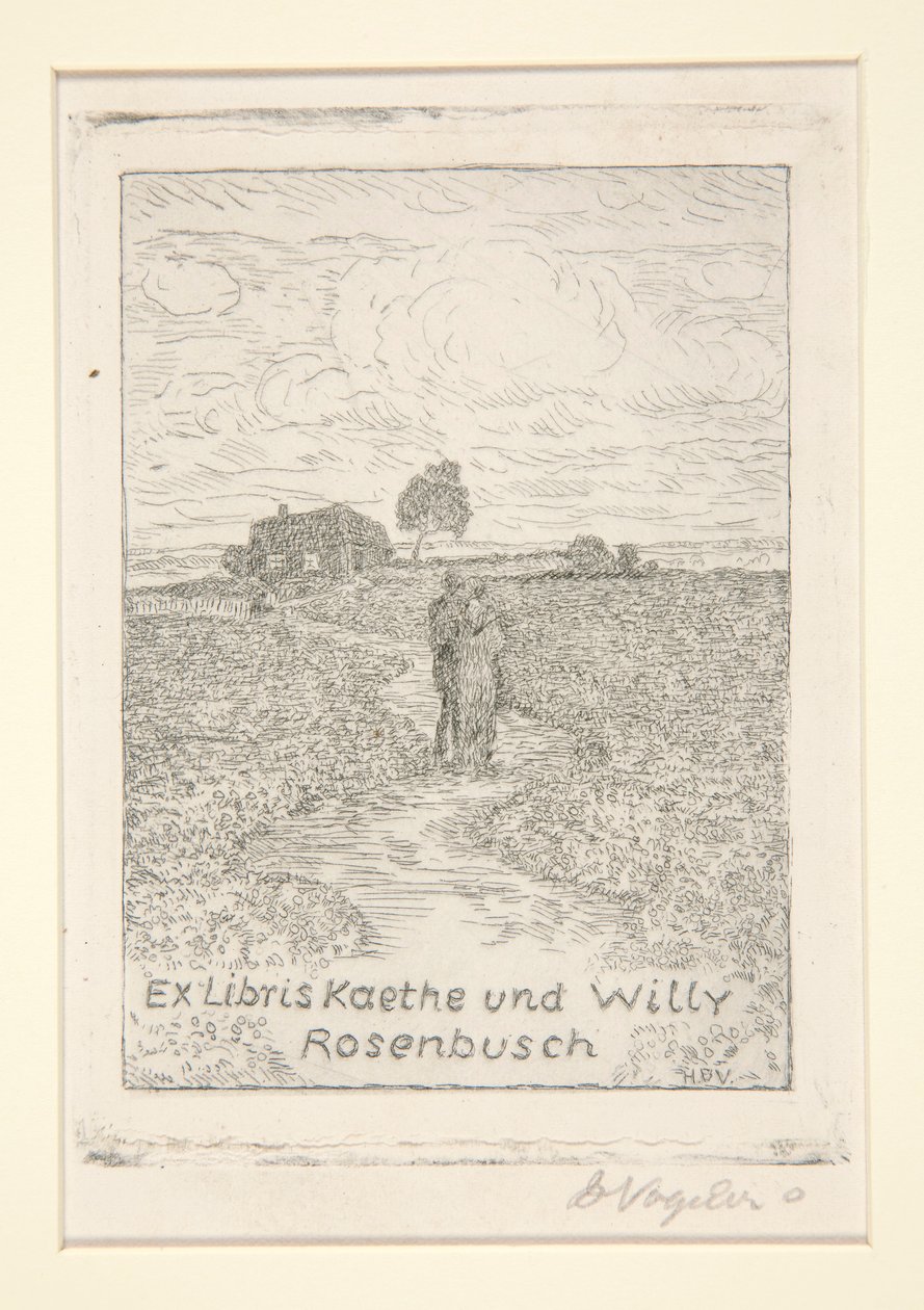 Ex libris da Heinrich Vogeler