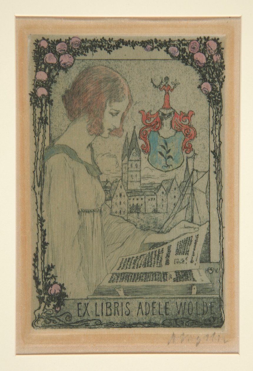 Ex libris da Heinrich Vogeler