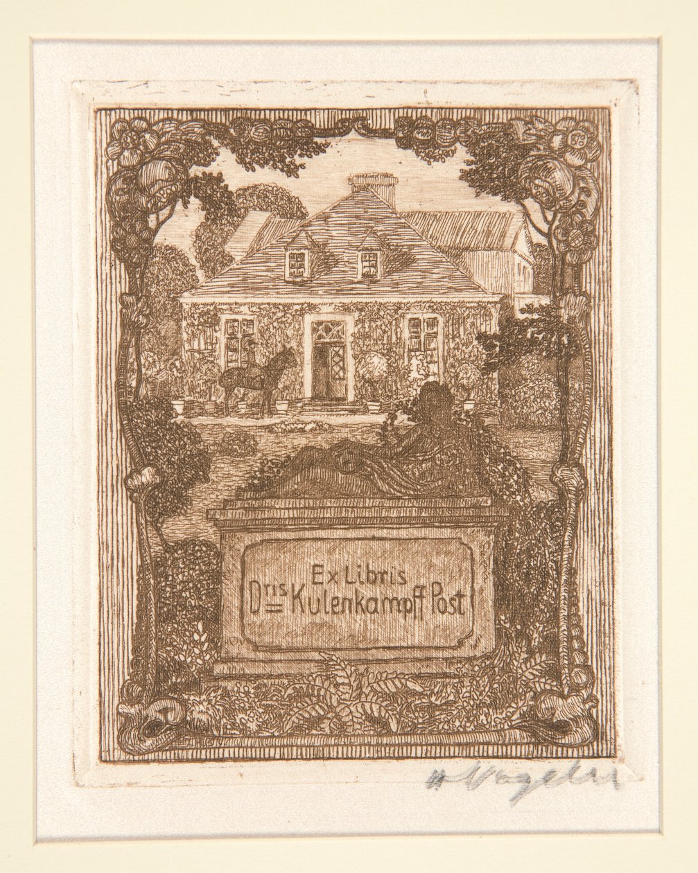 Ex libris da Heinrich Vogeler