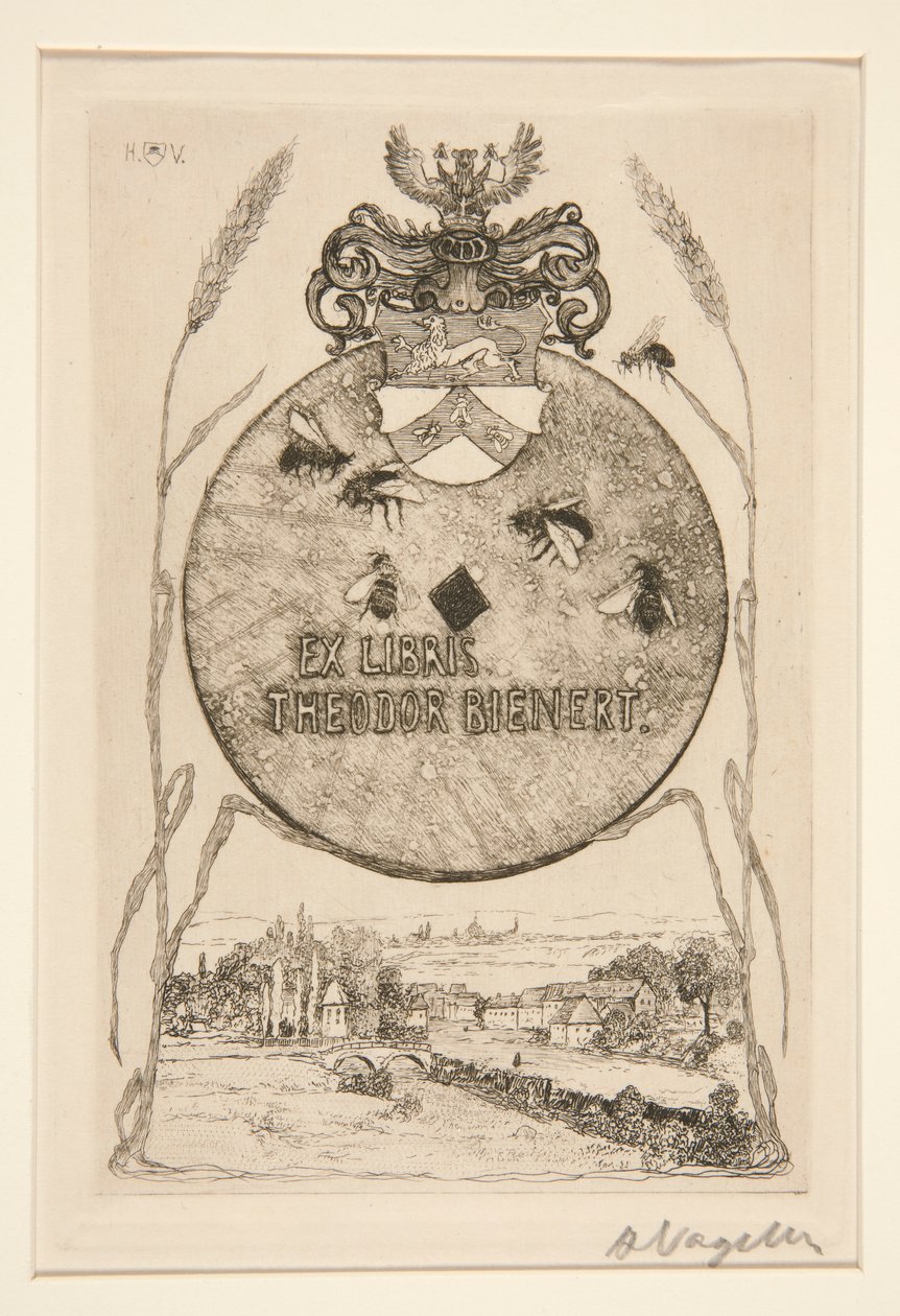 Ex libris da Heinrich Vogeler